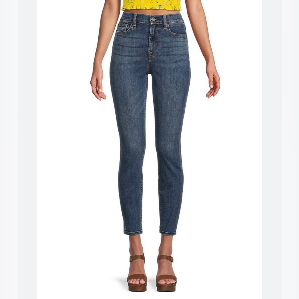 7 for All Mankind | Gwenevere Ankle Skinny Mid Rise Jean✨